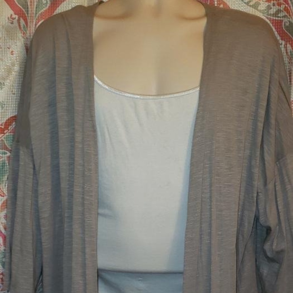 HEATHER GREY CARDIGAN
